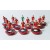 Subbuteo Andrew Table soccer Belgium 2014 World Cup Team on Lightweight Bases